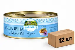 Каша ячневая Kaniville с курятиной 325г х 12шт.