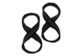 Лямки атлетичні EasyFit Infinity для станової тяги (вісімки, розмір XL) (EF-8888-XL) - мініатюра 4