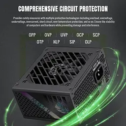 Блок живлення GameMax GS 850G V25 850W SFX 80+ Gold (GS 850G V25) - мініатюра 6
