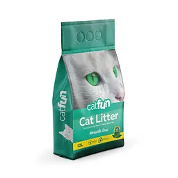 Наповнювач для котячого туалету Catfun бентонітовий з ароматом марсельського мила 10 л (арт.23.5KDK.00145)