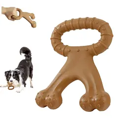 Іграшка для жування для собак Derby Double Bone Tug Toy - мініатюра 1