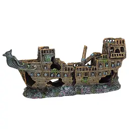 Декорація затонулий корабель Hobby Mayflower 25x7x10 см (41702) - мініатюра 1