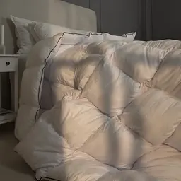 Ковдра дитяча MirSon Royal Pearl 036 зимова пухова 110x140 см біла (2200000010858) - мініатюра 5