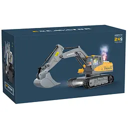 Екскаватор на радіокеруванні Y1803 Gray - мініатюра 4