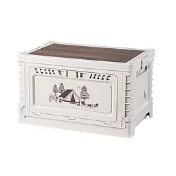 Туристичний складний контейнер ящик Naturehike CNH22SN019 25л (Світло-сірий)