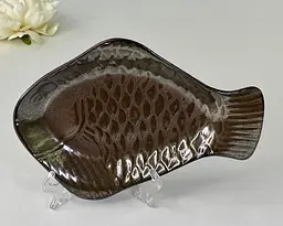 Тарілка рибна 25,5x17,5x3,2 "Копер" 220 мл