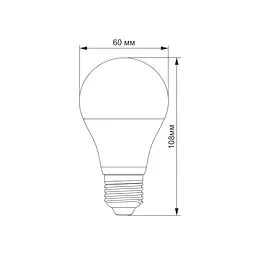 LED-лампа Titanum A60 8W E27 4100K (24923-000) - мініатюра 3