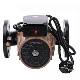 Циркуляційний насос Optima OP40-130 220 мм. (+кабель з вилкою)