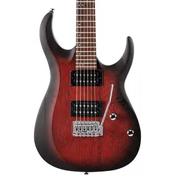 Електрогітара Cort X100 Open Pore Black Cherry Burst [160662] - мініатюра 3
