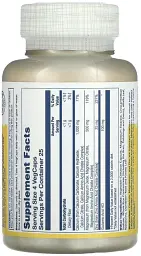 Кальцій магній цинк Solaray Calcium Magnesium Zinc 100 капсул - мініатюра 2