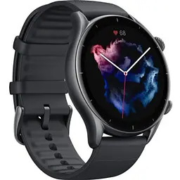Смарт-годинник Amazfit GTR 3 Thunder Black (чорний) - мініатюра 4