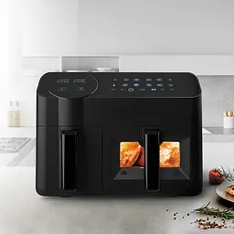 Мультипіч Maestro MR-760 з двома чашами і системою швидкого приготування 3.5+6л 2400 Вт Чорний - мініатюра 4