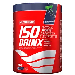 Изотоник Nutrend Isodrinx черная смородина 420 г