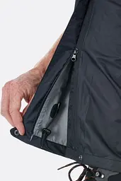 Трекінгові штани Rab Downpour Pants M Чорний - мініатюра 4