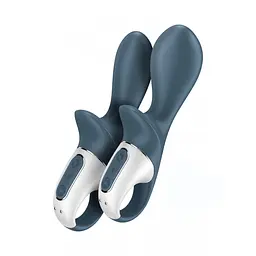 Анальний вібратор Satisfyer Air Pump Booty 2, 19 см (сірий) - мініатюра 4
