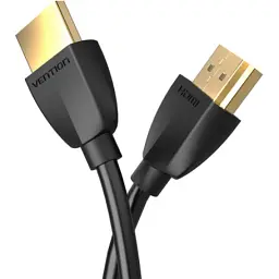 Кабель мультимедійний HDMI M to HDMI M 2.0m V2.0 4K60Hz PVC Vention (AAIBH) - мініатюра 2