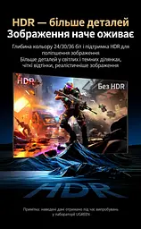 HDMI-розгалужувач UGREEN CM714 спліттер HDMI 2.1 1 вхід і 8 виходів дублювання одного зображення на 8 екранах 8K 60 Гц і 4K 240 Гц для 8K 60 Гц і 4K 240 Гц (25860) - мініатюра 13