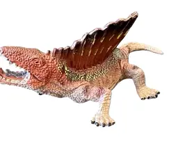 Фігурка динозавра Спинозавр-ящірка коричнева Dino Toys