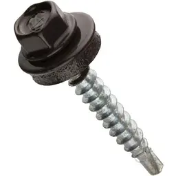 Саморіз даховий FASTENERS HOUSE 4,8 х 35 Сіро-коричневий 50шт/уп. зі свердлом Економ КД SDS (8019)