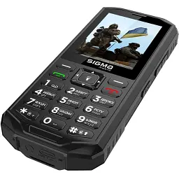 Телефон Sigma PA68 black - мініатюра 5