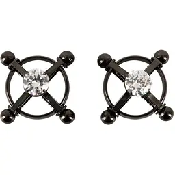 Затискачі на соски Bad Kitty Nipple Jewellery чорний