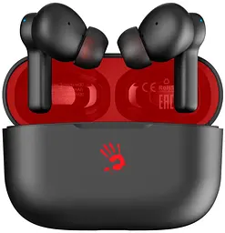 Навушники Bloody TWS A4Tech M30 Black Red (M30 (Black+Red)) - мініатюра 1