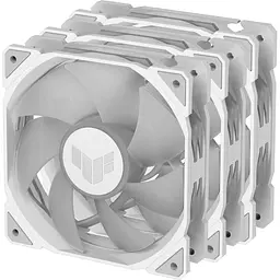 Комплект вентиляторів ASUS TUF Gaming TR120 ARGB Triple Pack White (90DA0093-B09020) - мініатюра 7