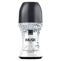 Дезодорант-антиперспірант з кульковим аплікатором Avon Musk Rain, 50 мл (494693399) - мініатюра 1