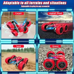 Машинка для трюків на радіокеруванні Glyntora Red 2.4 ГГц - мініатюра 7