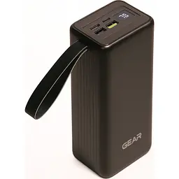 Батарея універсальна GEAR 50000mAh, PD/22.5W, black (SP05) - мініатюра 1
