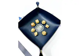 Настільна гра Планета Ігор Лоток для кубиків Ктулху (синій) (Dice tray Cthulhu navy) (pi-dt011) - мініатюра 9