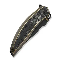 Ніж складаний мисливський Weknife Quinseris, (10,1 см) Bohler M390 / Titanium бронзовий - мініатюра 5