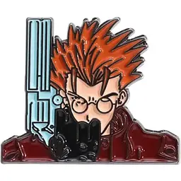 Значок Піктограма Триган Веш Ураган Trigun Vash 3 см CH P TVS 01
