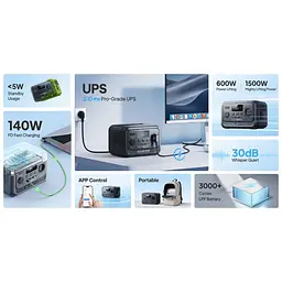 Зарядна станція BLUETTI Elite 30 V2 / 600 Вт / 288 Вт/ч / LiFePO4 (EL30V2) UA - мініатюра 9