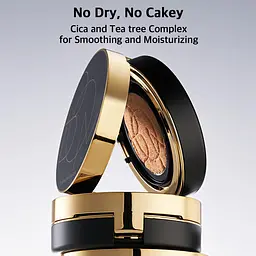 Кушон Beauty of Majesty BOM Cover Flex Cushion #21N Ivory 15 г - мініатюра 4