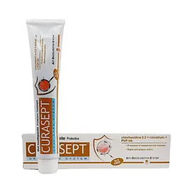 Зубная паста CURASEPT ADS PROTECTIVE TOOTHPASTE 0,2% СНХ, от сухости во рту, 75 мл