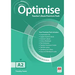 Optimise A2 Teacher's Book Premium Pack - Тімоті Фостер
