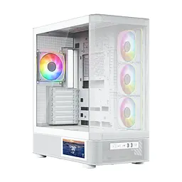 Корпус для ПК Modecom VOLCANO AQ400 ARGB LCD 6.2 (MC-A-AQ400-4FA-W)