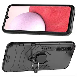Чохол бампер Primolux Ring Armor для Samsung Galaxy S24 FE (SMS721) Black - мініатюра 3