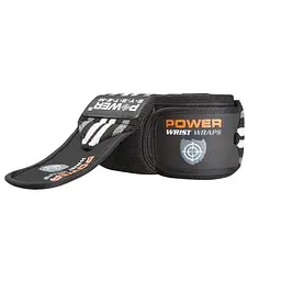 Кістові бинти Wrist Wraps Power System PS-3500 Grey-Black