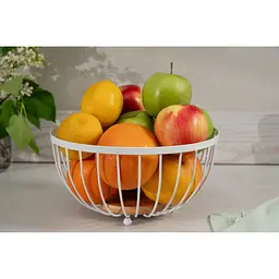 Кошик Ardesto Midori білий 25x25x13 см (AR0904W) - мініатюра 7