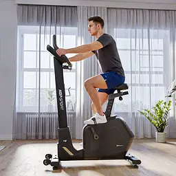 Велотренажер Hop-Sport HS-5000H Atrox електромагнітний чорний - мініатюра 8