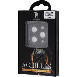 Захисне скло на камеру Achilles для Apple iPhone 15 Pro/15 Pro Max Dark Blue [95498] - мініатюра 2