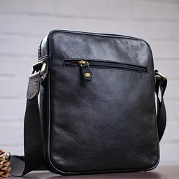 Чоловіча шкіряна сумка SHVIGEL 21,5х24,5х3,5 см sum0012783 - мініатюра 7