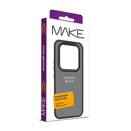 Чохол MAKE Xiaomi Redmi Note 15 Pro Shadow Black - мініатюра 3