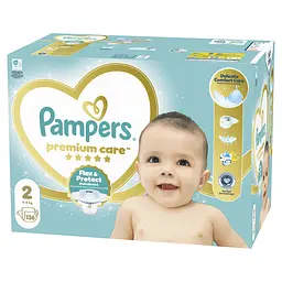 Набір підгузки Pampers Premium Care Розмір 2 (4-8 кг) 136 шт. - мініатюра 2