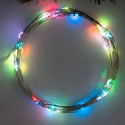 Гірлянда Кінський хвіст 200 LED 10 ниток довжина 2 метри, мультиколор GarlandoPro 173309ML - мініатюра 24