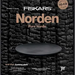 Сковорода-садж чавунна для гриля Fiskars Norden (1066432) - мініатюра 8
