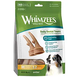 Натуральні ласощі для собак WHIMZEES Antler M 12 шт.
