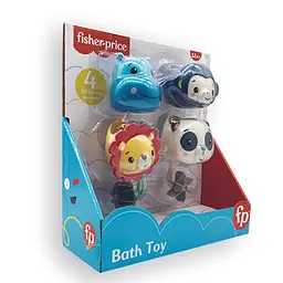 Водоспад для гри з водою Fisher-Price Тварини (GMBT002) - мініатюра 4
